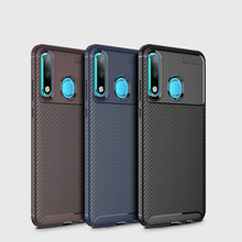 Funda de silicona suave para Huawei P30 Pro P30Lite, funda protectora trasera de fibra de carbono a prueba de golpes para Huawei p30 lite 2024 - compra barato