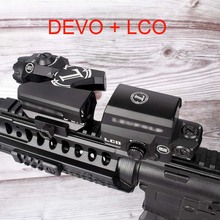 Mira a laser para rifle, visão ótica com dupla melhorada, mira red dot com lco 2024 - compre barato