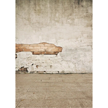 Сломанный старый кирпичная стена фон для фотографии Новорожденный ребенок душ реквизит Дети Винтаж фотостудия Портретные фоны 2024 - купить недорого