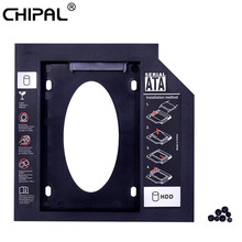 CHIPAL Universal SATA 3.0 2nd HDD Caddy 9.5mm for 2.5'' 9mm 7mm SSD Case Hard Disk Drive Enclosure for Laptop DVD-ROM CD-ROM ODD 2024 - buy cheap