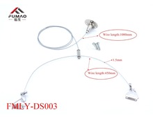 FUMAO-cable de acero de 1m para levantar varias luces de panel, 300x300.300x600.300x1200.600x600, todo se puede usar sin techo 2024 - compra barato