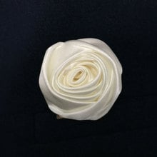 5Pcs/Lot Fashion Groom Groomsmen Boutonniere Handmade Satin Rose Wedding Supplies Party Prom Men Suit Buttonhole Brooch Pin 2024 - buy cheap