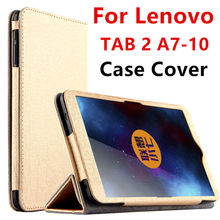 Case For Lenovo TAB 2 A7-10 Protective Smart cover Faux Leather Tablet For Lenovo TAB2 A7-10F 7 inch PU Protector Sleeve Case 2024 - buy cheap