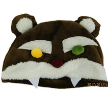 Sombrero de cosplay de la Alianza de los héroes de los osos oscuros para niño, gorro de dibujos animados de oso de peluche suave, gris, cálido, gran oferta 2024 - compra barato