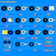 Chenghaorano vidro para câmera traseira, vidro para meizu m1 m2 m3 m3s m5 m5s m6 note s6 u10 u20 peças de reparo de vidro + adesivo 2024 - compre barato