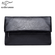 Badenroo Hot Sale Men bag Simple Envelope Clutch Bag Wallet Handy Bag Brand Leather Handbags Day Clutches Male Large Purses Sac 2024 - buy cheap
