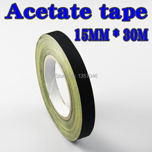 15MM wide black acetate tape line LCD screen repair sticky heat insulating tape wrapped acetate tape-sided adhesive strength 2024 - buy cheap