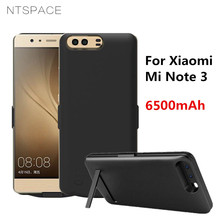 NTSPACE-Fundas de carga de batería externa para Xiaomi Mi Note 3, funda de batería portátil, funda de Banco de energía para Xiaomi Note 3, 6500mAh 2024 - compra barato