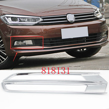 Car ABS Chrome front Fog Light Cover trim for VW Touran 2016 2024 - buy cheap