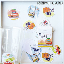 45 pcs/lot Travel on Road mini paper sticker decoration DIY ablum diary scrapbooking label sticker kawaii stationery 2024 - buy cheap