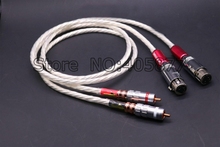 Hi-End Odin Silver Plated RCA TO XLR Plug Audio Interconnect Cable 1M 2024 - buy cheap