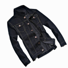 2018 S-4XL Men Jean Jacket Clothing Denim Jacket Fashion Mens Jeans Jacket Thin Spring Outwear Male Cowboy 2024 - buy cheap