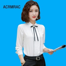 ACRMRAC-Blusa de manga larga para mujer, ropa Formal, ajustada, para negocios, 859 2024 - compra barato