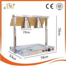 Бесконтактный стальной корпус, 2 головки, искусственный роскошный буфетный обогреватель, кухонная пищевая станция 2024 - купить недорого