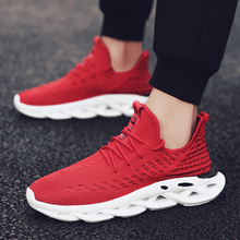 Sport Athletic Running Shoes for Men Cushion Mesh Sneakers Lace-Up Breathable Jogging Trainers Male Adults Cool Walking Footwear 2024 - buy cheap