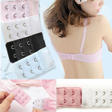 Extensor de pulseira portátil para mulheres, 5 peças, 3 linhas, 2 ganchos, lingerie, sutiã, alça, extensão de pulseira macia, oferta 2024 - compre barato