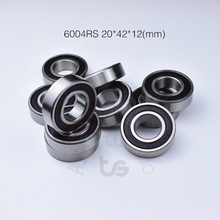 Bearing 1pcs 6004RS 20*42*12(mm) free shipping chrome steel rubber Sealed High speed Mechanical equipment parts 2024 - buy cheap