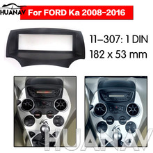 HUANAV-Adaptador de instalación de Radio estéreo para coche, marco de Audio fascia, 1 DIN, para FORD KA 2008 2024 - compra barato