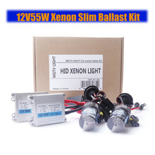 55W HID Kit Xenon H4 Bi Xenon H1 H3 H7 H11 9005 HB3 9006 HB4 H13 9004/07 hi-low xenon Kit 4300K 5000K 6000K Xenon HID Headlight 2024 - buy cheap