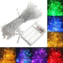 4M 40 LED Battery Operated LED String Lights for Xmas Garland Party Wedding Decoration Christmas Flasher Fairy Lights On Sale 2024 - buy cheap