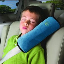 Almohada suave para bebé, arnés de seguridad para cinturón de seguridad de coche, cubierta de hombro, fundas de protección para niños, cojín de apoyo 2024 - compra barato