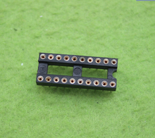 100pcs 20 Pin 2.54mm DIP SIP Round IC Sockets Adaptor Solder Type 2024 - buy cheap