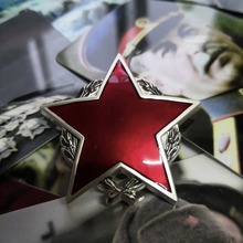 Top quality WW2 USSR Soviet Badges 1st sYugoslav Guerrilla Medal Red Five-Pointed Star Medals brooch pin offer drop shhip 2024 - buy cheap