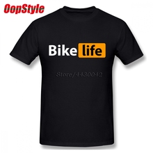 Bikes Life Logo T-shirt For Men Plus Size Cotton Team Tee Shirt 4XL 5XL 6XL Camiseta 2024 - buy cheap