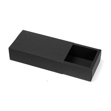 10 Size Black Craft Kraft Paper Jewelry Gift Box Drawer Box Suitable For Wedding/Christmas/Candy/Food/Coffee/Package Box 2018 2024 - buy cheap