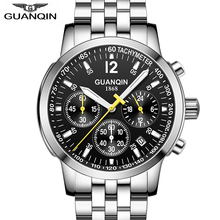 GUANQIN 2018 Men watch top brand luxury clock men waterproof business date chronometer Luminous Quartz watches Relogio Masculino 2024 - buy cheap