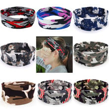 Unisex Women Men Stretch Headband Sport Sweat Sweatband Yoga Gym Hair Head Band 2024 - buy cheap