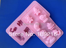 Eva 100% Food Grade Silicone Chocolate / geléia / pudim / Ice / doces Mold DIY 2024 - compre barato