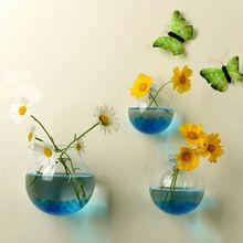 Подвесная стеклянная ваза для цветов, контейнер для террариума, украшение для дома и сада 2024 - купить недорого