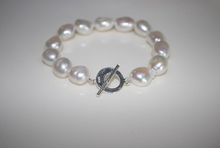 Boda mujer joyería 100% Real Natural blanco barroco perla 8-9mm pulsera 18cm \ 7 pulgadas envío gratis 2024 - compra barato