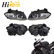 Kit de carcasa para faro delantero de motocicleta Yamaha YZF 1000, R1, YZFR1, YZF-R1, 2007, 2008, 07, 08 2024 - compra barato