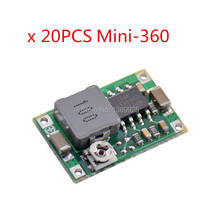 20PCS Mini360 Mini-360 model step-down power module DC DC low power module vehicle power supply - Better than LM2596 2024 - buy cheap