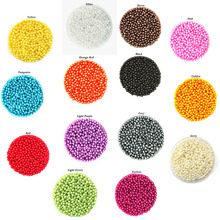 8mm 300pcs Round Imitation Plastic Beads Pearl Beads For Jewelry Making Necklace Bracelet DIY Jewelry Findings Accessories 2024 - buy cheap