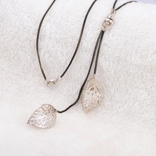 Hot Fashion Hollow Crystal Leaf Plated Chain Necklace Women Leaf Sweater Chains Long Pendants Simple Charming Necklaces Jewelry 2024 - buy cheap