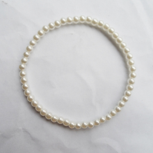 New style fine quality 4MM pearl bracelet,fashion 4mm pearl stretch bracelet, factory wholesale pearl bracelet with elastic 2024 - buy cheap