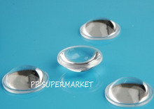 Lente LED de alta potencia pmma convexo de 23mm, 10 unidades por lote, para bricolaje