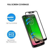 for Motorola Moto G7 Play 9H full Glue Cover Tempered Glass Screen Protector for Moto G7 Plus for Moto G7 Power Glass film 2024 - buy cheap