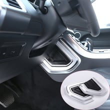 2Pcs/set ABS Chrome Contral U Shape Panel Cover Trim For Land Rover Range Rover Sport 2014-2017 Car Accessories 2024 - buy cheap