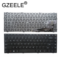 Новая клавиатура GZEELE для ноутбука LENOVO ideapad 100-14 100-14IBY, английская клавиатура с американской раскладкой, версия с коротким кабелем 2024 - купить недорого