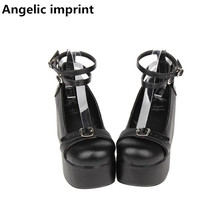 Angelic imprint Japan style mori girl lolita shoes woman cosplay shoes lady high heels Pumps women princess party shoes wings 47 2024 - buy cheap