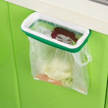 10 шт Шкаф Дверь задняя мусорная стойка для хранения раковина держатель для мусорного мешка кухонный шкаф подвесная корзина для мусора мусорное ведро-случайный цвет 2024 - купить недорого