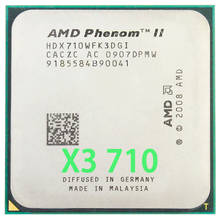 Трехъядерный процессор AMD Phenom II X3 710 2,6 ГГц/6 МБ/95 Вт/2000 ГГц разъем am3 am2 + 2024 - купить недорого