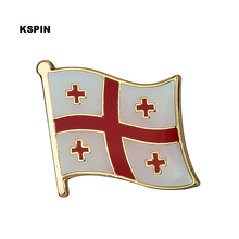 Булавка в виде флага Джорджии, булавка для лацкана, значки 10 шт. 2024 - купить недорого