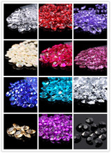 2000 pcs /lot 12mm Acrylic Crystals Diamond Table Scatter Confetti Crystals Acrylic Confetti Wedding Party  Decoration 13 Colors 2024 - buy cheap