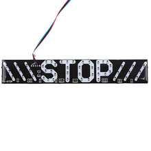 Red Brand New High Quality Waterproof High brightness Motorcycle Stop Brake Turn Signal License Plate Light Useful Car Truck 2024 - buy cheap