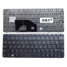 Английская клавиатура для ноутбука 587829-001 590526-001 594706-001 588115-001 для Hp для Mini 210-1000 210t-1000 210-1000vt 2102 US 2024 - купить недорого